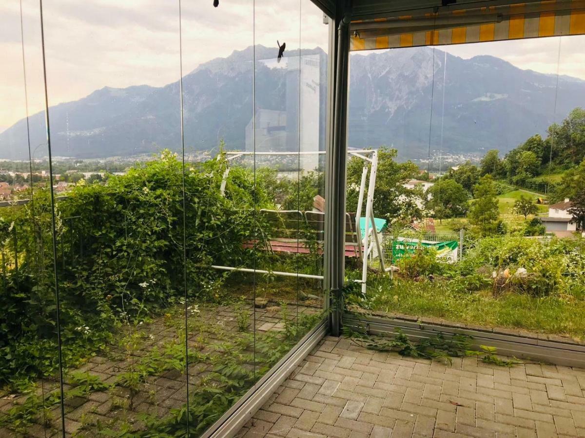 Alpen Panorama View Luxury House With Green Garden Buchs  Kültér fotó